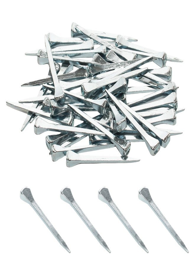 Pocoxll 50 Pcs E3 Horseshoe Nails, Low-Carbon Steel Horseshoe Nails for Horse Training Equestrian Sports（45mm） - Image 1